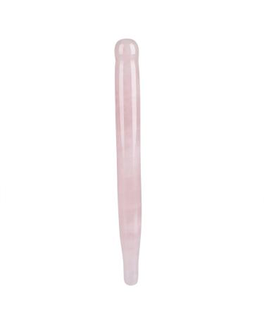 Crystal Stick 1PC Natural Stone Carving Polished Massage Health Relaxation Crystal Stick(Pink Crystal)