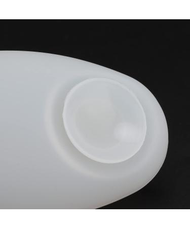 Zerodis Portable Silicone Cosmetic Storage Bottle for Outdoor Travel - Lightweight and Shampoo Bottle for Camping (White) - Buy Online on GoSupps.com
