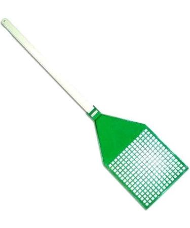 Award Winning Jumbo Texas Fly Swatter Get rid of Pests and Bugs Green Color - Its Huge & Guaranteed to Catch Them All!