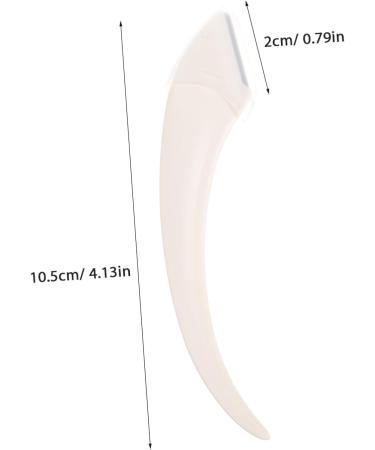 Minkissy 4-Piece Ergonomic Eyebrow Shaver Set | Manual Eye Razor for Women | Beauty Tools for Perfect Brows - Buy Online on GoSupps.com