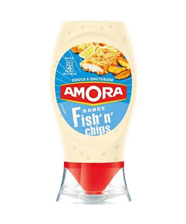 AMORA - Sauce Fish'N Chips 251G - Lot De 4