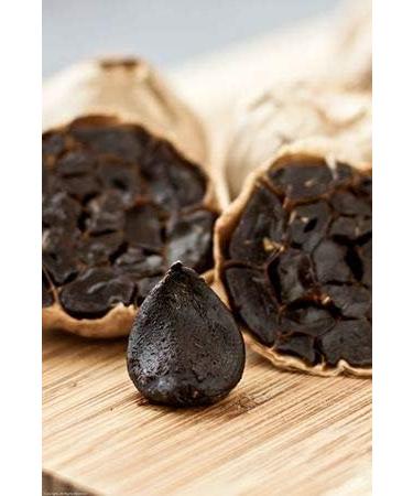 Iconsgr Organic Peeled Black Garlic Aged FULL 90 Days Vegan GMO Free Gluten Free 80gr - Buy Online on GoSupps.com