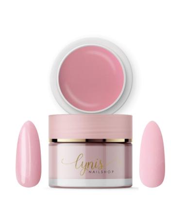 Lynis Nailshop Lynis-Nailshop.de - Nail Builder Gel - Pink - 15 ml - For nail sculpting medium viscosity - As makeup - Camouflage - Pinchable for UV and LED