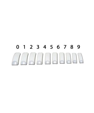 Nail Tips - 500 Pieces A Tips in Sorting Box | Durable Artificial Fingernails for Perfect Nail Art - Buy Online on GoSupps.com