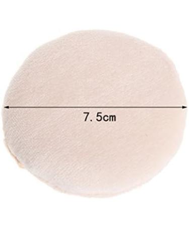 5-Piece Small Round Beige Makeup Blending Puff Set - Cosmetic Powder Puffs for Face Foundation Application (2.36inch) - Buy Online on GoSupps.com
