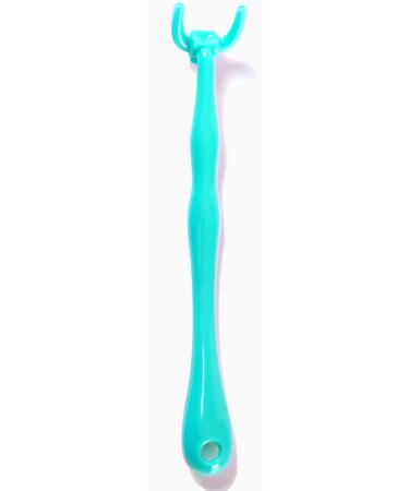 Reusable dental floss handle 1 piece for adults and children tooth cleaning interdental brush tasteless dental floss colorful design floas holder fin