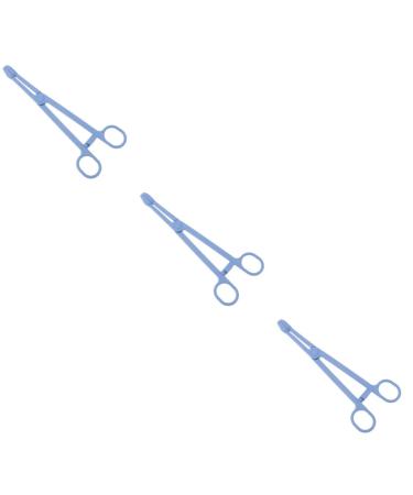POPETPOP 3 Pcs Pet Cleaning Supplies Pet Stool Clamp Herp Grabber Animal Stool Cotton Ball Pliers Hamster As Shownx3pcs Size 1x3pcs