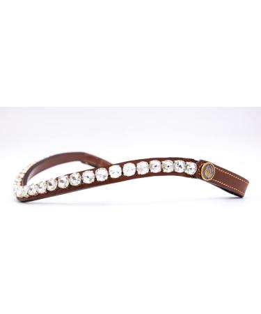 Stunning White & Black Thoroughbred Browband | Premium Equestrian Accessories - BRIDLERY - Buy Online on GoSupps.com