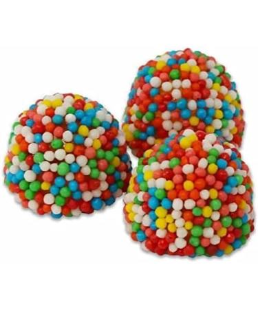 Fruit Flavoured Rainbow Berries in Reusable 970 millilitre Victorian Style Plastic Jar 750 grams - Buy Online on GoSupps.com