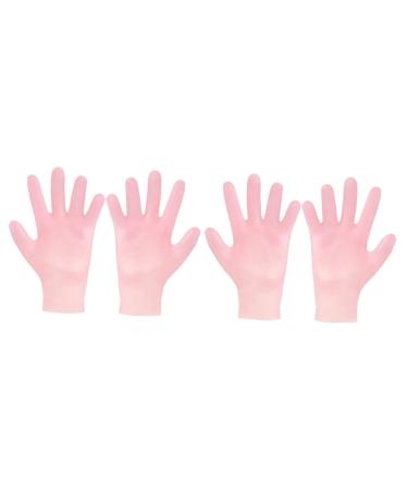 ABOOFAN 2 Pairs Sun Protection Gloves for Women Repair Cracked Hands Gloves whitening moisturizing Hand Gloves Dry Skin Rough Skin Gloves Miss Water Proof Anti-Crack Sebs Gloves