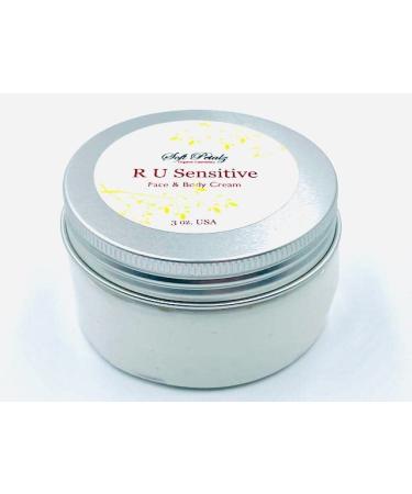 R U Senstitive Face & Body Cream Fragrance-Free Mica-Free Paraben-Free