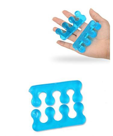 Medical-Grade Gel Toe Stretcher & Separator for Toe Straightening, Bunion Relief, and Foot Spa - Cushioned Design for Comfort and Relaxation - Buy Online on GoSupps.com