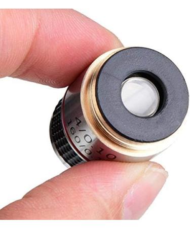 4X 185 Biological Microscope Achromatic Objective Lens 160/0.17 for Optical Instruments Conversion Objective Lens - Buy Online on GoSupps.com