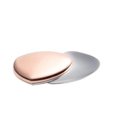 Power duo stainless steel magneg with copper neutral polished anti -allergen tcm body magnet pain heart magnetix style # 177cu magnetic jewelry 4you # 1114 in the pouch