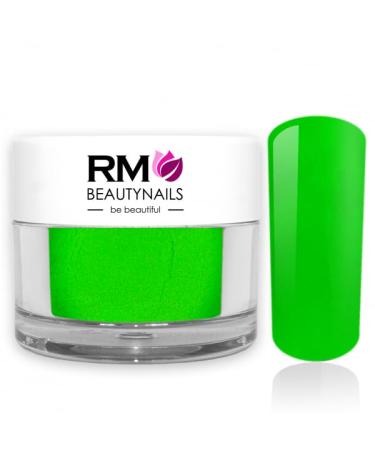 Acrylic Color Powder Neon Green Powder Nail Design Nails Fingernail RM Beautynails 1 Pack (1x 10g) Neon Green 10g