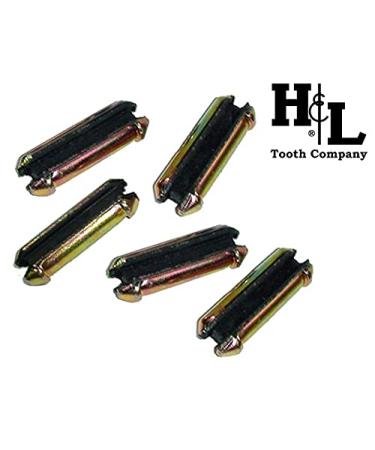 H&L Tooth Co. USA-Made 230T9 Single Tiger Backhoe Bucket Teeth + 23FP Flexpins (5-Pack) with Free Remover Tool | Fits Deere, Case, JBC | 23 | 230 - Buy Online on GoSupps.com