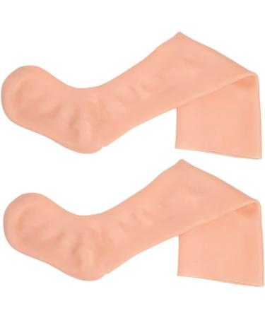 Ipetboom 2 Pairs Exfoliating Moisturizing Socks Cracked Feet Moisturizing Socks Womens High Heels Dry Heels Socks Heel Crack Socks Girl Heels Moisturizing Foot Socks Sebs Women's Socks - Buy Online on GoSupps.com