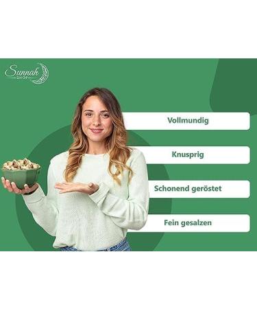 Sunnah Shop Roasted and Salted Crispy Pistachios from T rkiye | Roasted and refined with a pinch of salt | Salted Pistachio Nuts | antep f st (5 kg) - Buy Online on GoSupps.com