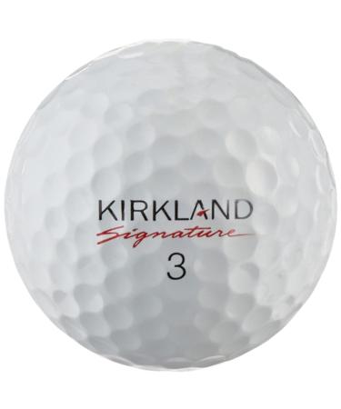 Kirkland Signature Golf Ball Mix - 24 Near Mint Quality Used Kirkland Golf Balls (AAAA Signature Ksig 3-Piece 4-Piece Golfballs), White, One Size (24BLBX-Kirkland-2)