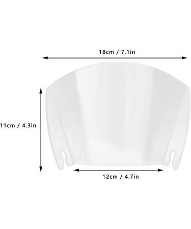Pouring Shield Mixer Universal Pouring Shield Transparent PS Pouring Chute Replacement Fit for Bowl Lift Stand Mixer 4.5QT 5QT 6QT - Buy Online on GoSupps.com