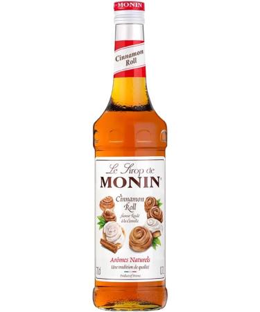 MONIN - Cinnamon Rolled Syrup Assortment - Cinnamon Roll and Salted Caramel Syrup for Coffee Hot Chocolate Cappuccino Latte - Natural Flavors - 2x70 cl - Buy Online on GoSupps.com