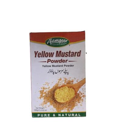 Alamgeer Mustard Powder (Yellow Mustard Powder-100g)
