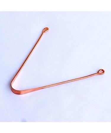Wonder Care 100% Copper Tongue Scraper - Ayurvedic Anti-Bacterial Oral Hygiene Tool (Pack of 3) - Buy Online on GoSupps.com