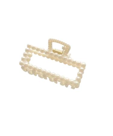 New 2025 Luxury Trendy Big Pearls Acrylic Hair Claw Clips Round Pearl Makeup Hair Styling Barrettes For Women Hair Accessories Jewelry Fashion Accessories Creative Gift