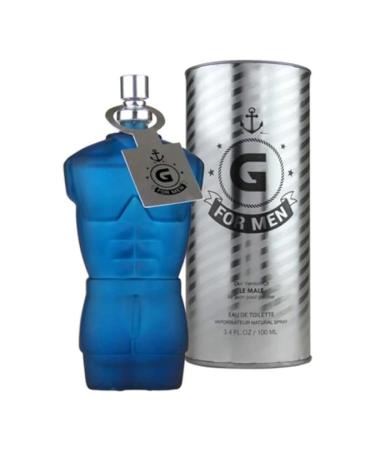 G For MEN 3.4oz EDT- Eau De Toilette Amber Fougere fragrance for men.