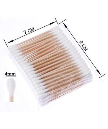 Depory Cotton Swabs with Wooden Handles - 200 Pack | Eco-Friendly & Biodegradable | International Shipping Available - Buy Online on GoSupps.com