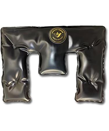 Schwerinernaturheil Moor Neck Warmer 29x39 cm - Grey Fleece Cover Neck Pillow & Heat Pad for Pain Relief - Buy Online on GoSupps.com