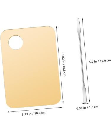 CLISPEED 3 Palettes de Maquillage avec Plateau de M lange de Fond de Teint 6 Pi ces Palettes Cosm tique en Acrylique Transparent Rose et Or Spatules Argent es Usage Professionnel - Buy Online on GoSupps.com