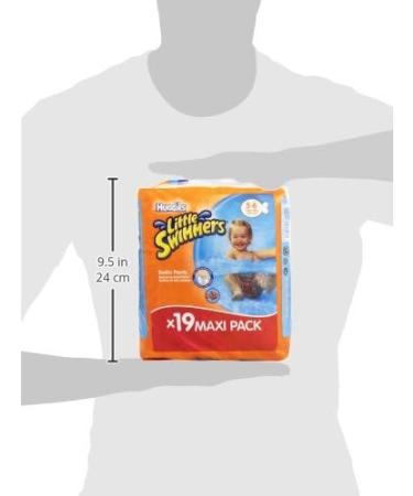 Huggies Little Swimmers Swim Diapers Size 5/6 (12-18 kg) - 19 Pack | Best Swim Diapers for Babies | International Shipping Available - Buy Online on GoSupps.com