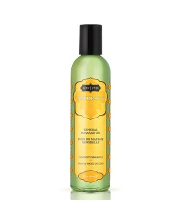 KamaSutra Naturals massage oil pineapple coconut 1 pack (1 x 236 ml)