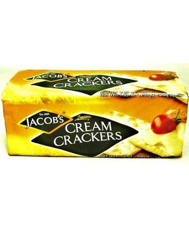 Jacob's Crackers, Cream,7.05oz, (pack of 2)