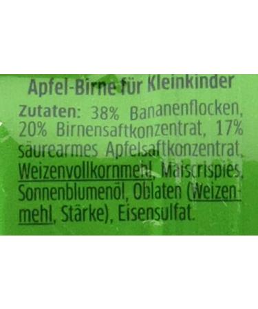 Bebivita Fruit Bars BITE ME! Apple-Pear - 20-Pack (20 x 25g) | Healthy Snack for Kids | International Shipping Available - Buy Online on GoSupps.com