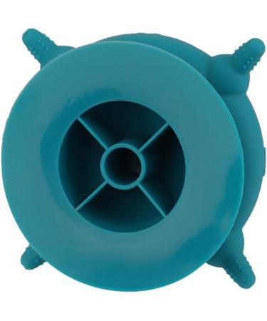 Breeding Help Dog & Cat Breastfeeding Station - 4 Nipple Silicone Milk Feeder for Puppies & Kittens | Self-Feeding Blue Pet Feeding Solution - Buy Online on GoSupps.com
