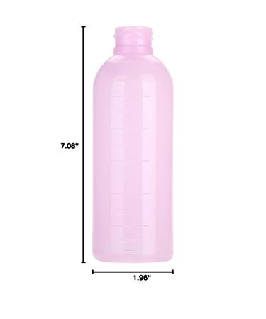 Root Comb Applicator Bottle - 160ml Hair Color Brush & Dyeing Tool | Pink | Perfect for Hair Coloring & DIY Hair Care - Buy Online on GoSupps.com