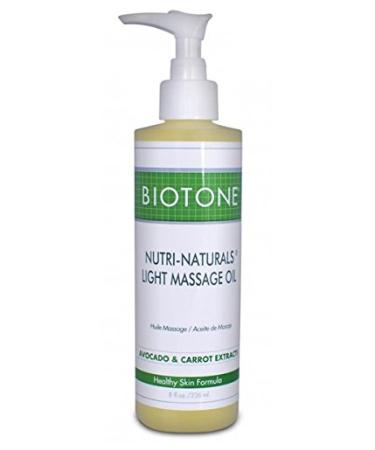 Buy Biotone Nutri-Naturals Oil 8 oz - Premium Natural Massage Oil for Skincare & Relaxation - Buy Online on GoSupps.com