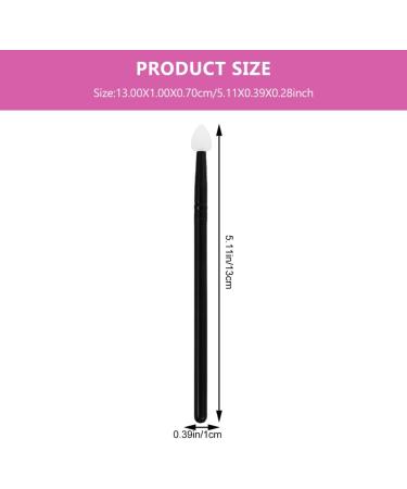 Baluue 3pcs Makeup Brush Eyeshadow Brush Eyeshadow Sponge Brush Makeup Applicator Plastic Handle Black - Buy Online on GoSupps.com