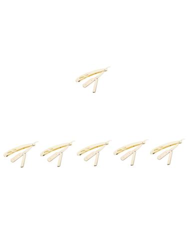 Beavorty 6 STK razor razor for men's razor blade Barturschneide tools Hand tools Manscape trimmer for men Face rimer Face cutter Rustproof steel man shave