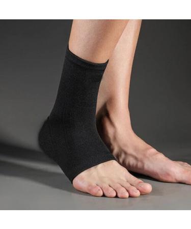 Plantar Fasciitis Socks | Ultimate Compression Foot Sleeves for Arthritis Pain Relief | MMA Ankle Brace for Men & Women | S-M Black Pair - Buy Online on GoSupps.com