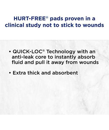 Band-Aid Medium Non-Stick Pads - 10 Count, 2x3 Adhesive Bandages - Buy Online on GoSupps.com