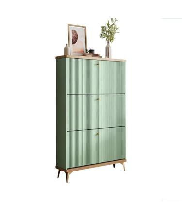 Freestanding Shoe Storage Cabinet Ultra-Thin Shoe Cabinet at Home Entrance Large-Capacity Tipping Bucket Locker Entry Door Entryway Cabinet Luxury Simple Modern Shoe Rack for Slippers Sneakers H