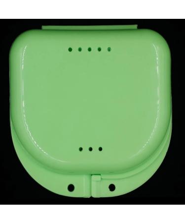 Fnkdor Case: False Teeth Storage Box for Denture Care - Green One Size | Ideal Bathroom Appliance - Buy Online on GoSupps.com
