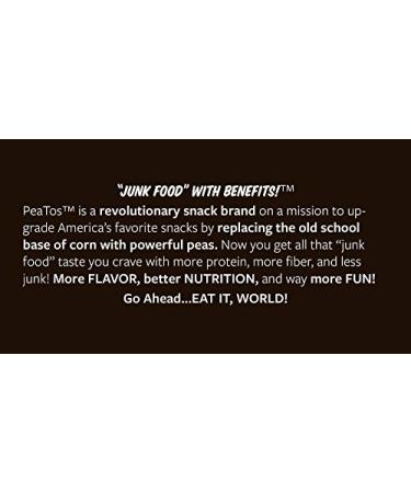 PeaTos Crunchy Curls Classic Cheese - Protein-Packed Snack (15 Bags) | Non-GMO  Gluten-Free  4g Protein  3g Fiber - Buy Online on GoSupps.com