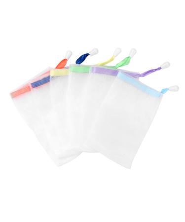 DOITOOL 1 Soap Saver Sack Soap Holder Bath Wipe Netting Soaps Foam Net Cleasing Milk Net Soap Saver Net Soap Saver for Shower Soap Pouch Printable M Assorted Color