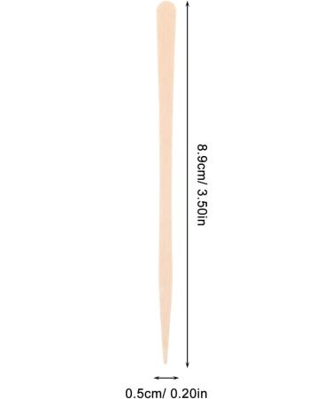 Nolitoy 100 Wood-Wax Applicator Sticks - Hair Removal & Smooth Skin | Eyebrow Lip & Nose Waxing Supplies - International Shipping Available - Buy Online on GoSupps.com