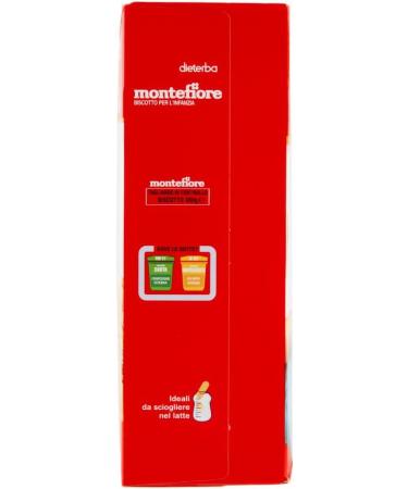  Italian Gourmet E.R. Montefiore Biscuit for Children from 4 months 360 g + Italian Gourmet Pulp 400 g - Buy Online on GoSupps.com