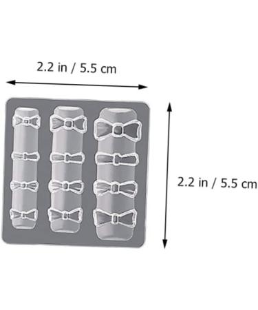 Coheali 5 in 1 Nail Art Silicone Shapes - DIY Gel & Resin Nail Decoration Templates 3D Nail Charms 5.5x5.5cm - Buy Online on GoSupps.com